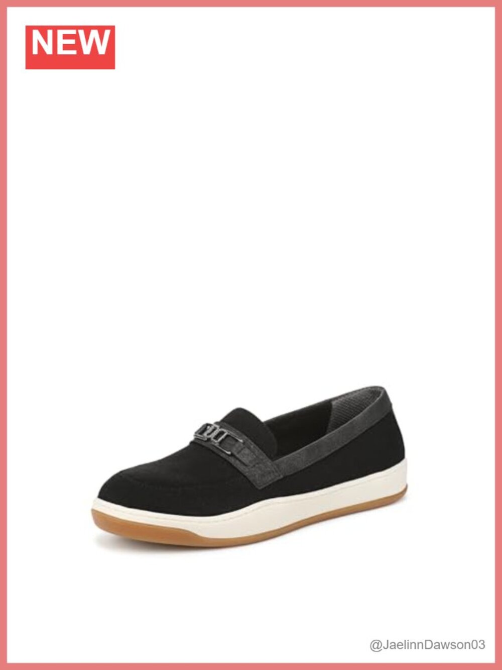 LifeStride Daydream Women's Flat Loafer Moc Shoes Stretch Knit Slip-On
